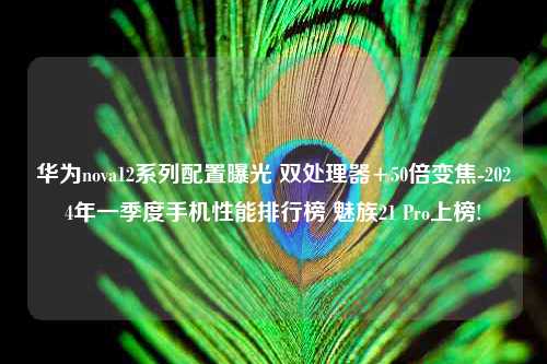 华为nova12系列配置曝光 双处理器+50倍变焦-2024年一季度手机性能排行榜 魅族21 Pro上榜!